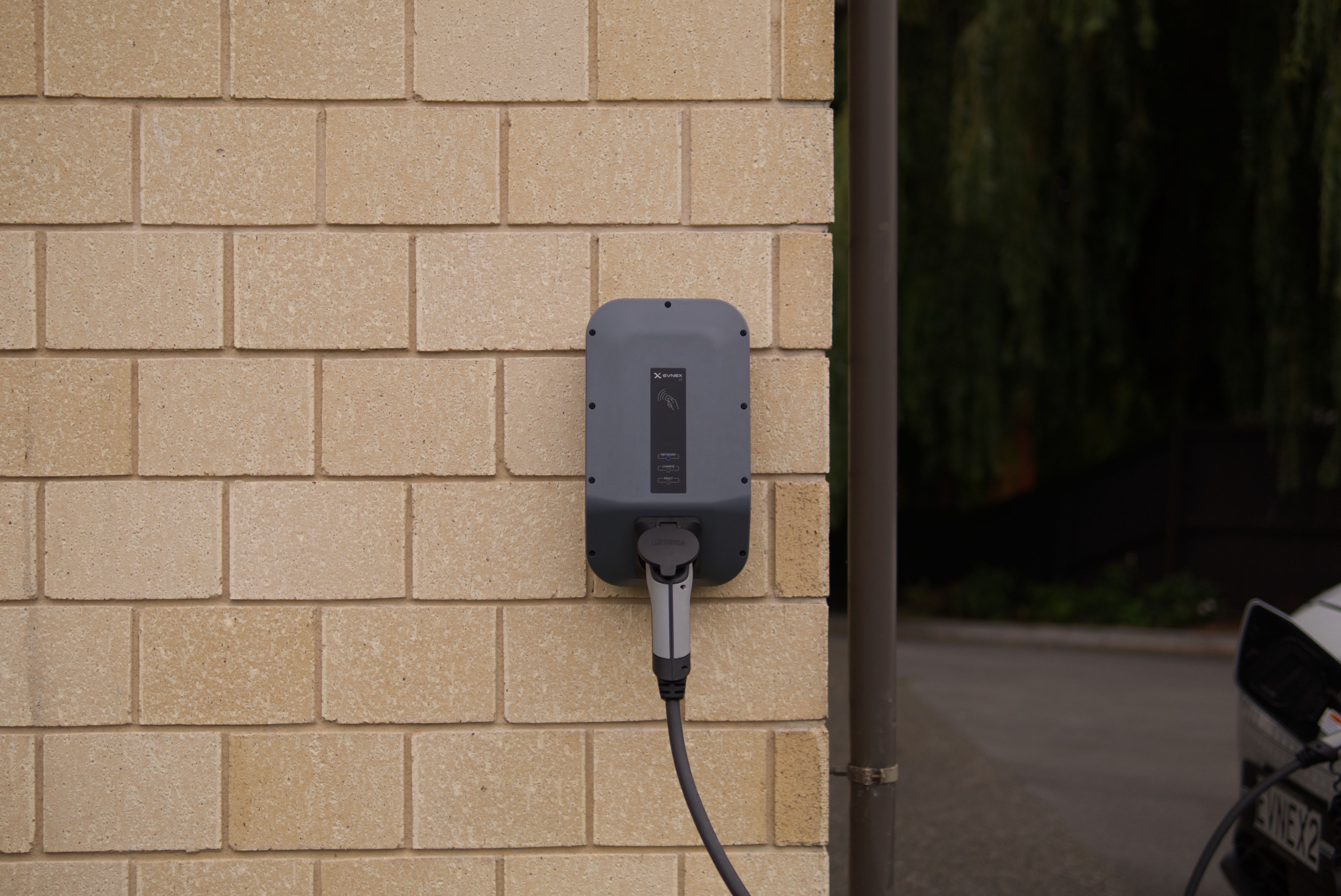 Wallbox-Installation Carport