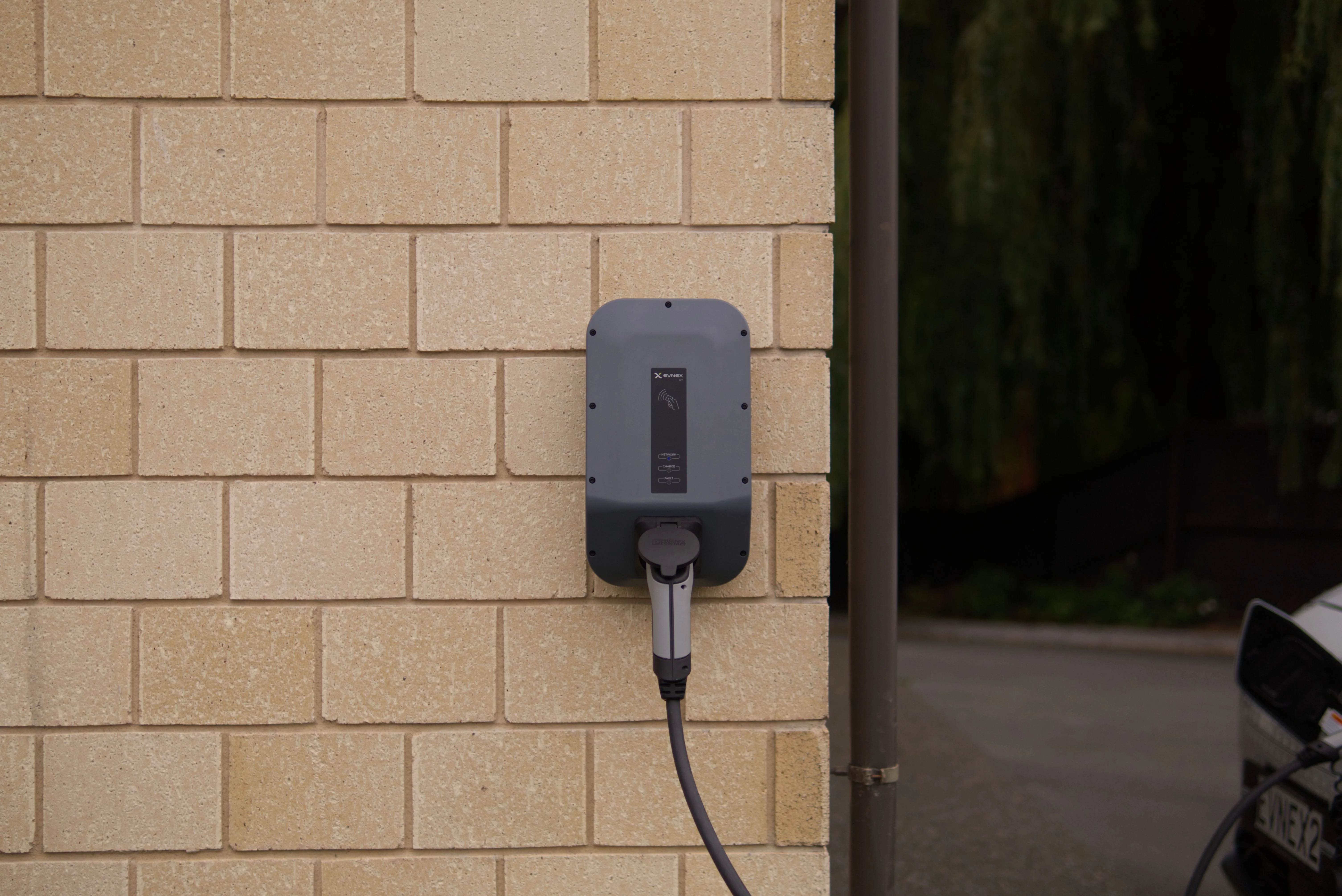 Wallbox-Installation Carport